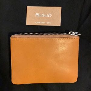 Madewell leather pouch wallet